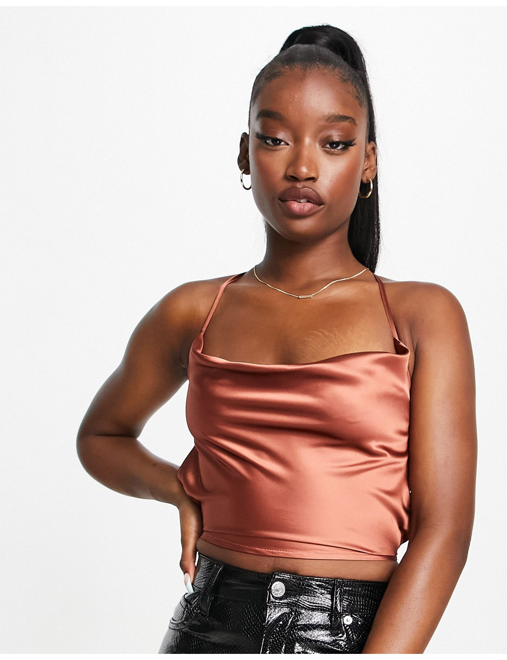 Missguided co-ord cami cowl...