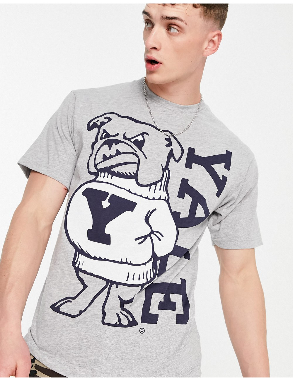 Pull&Bear t-shirt with Yale...