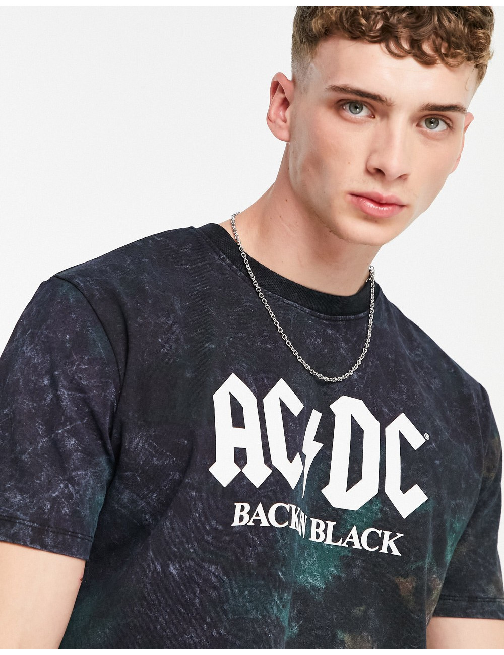 Pull&Bear ACDC t-shirt in...