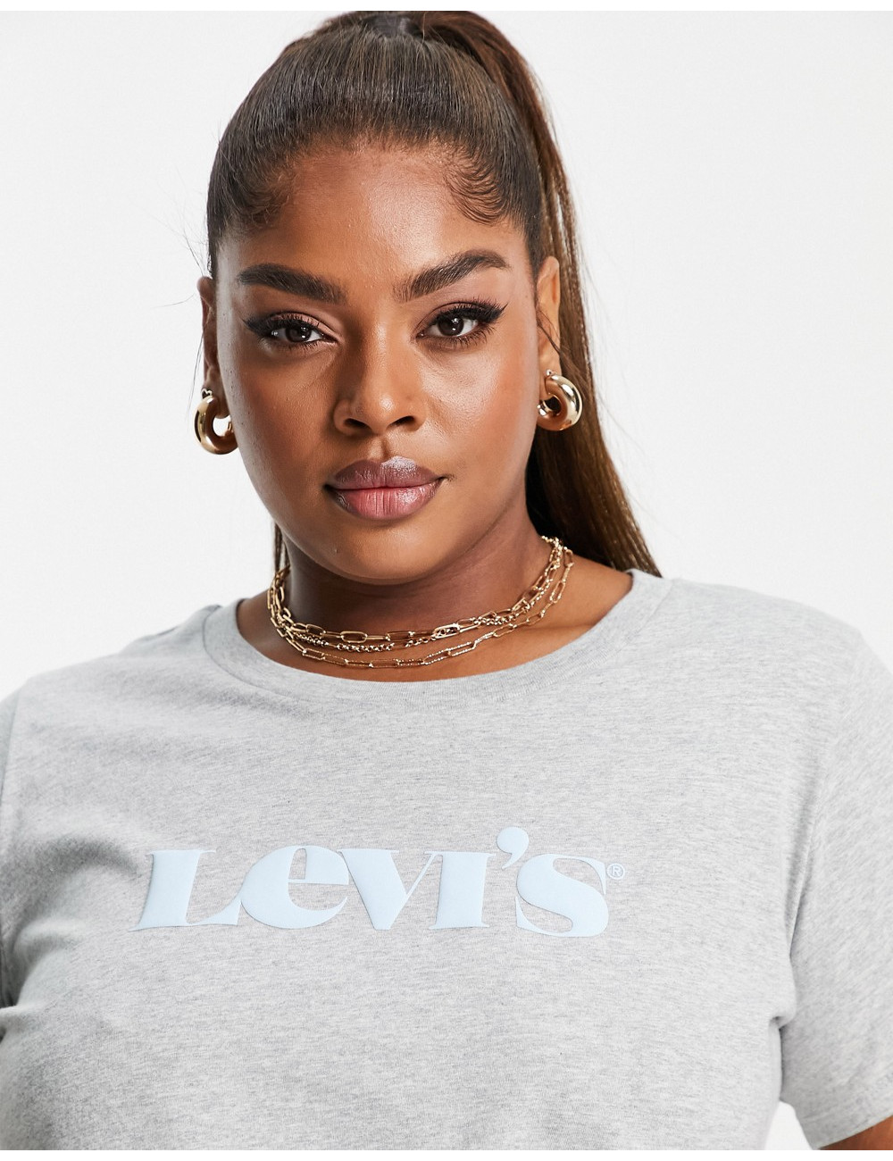Levi's Plus logo t-shirt in...