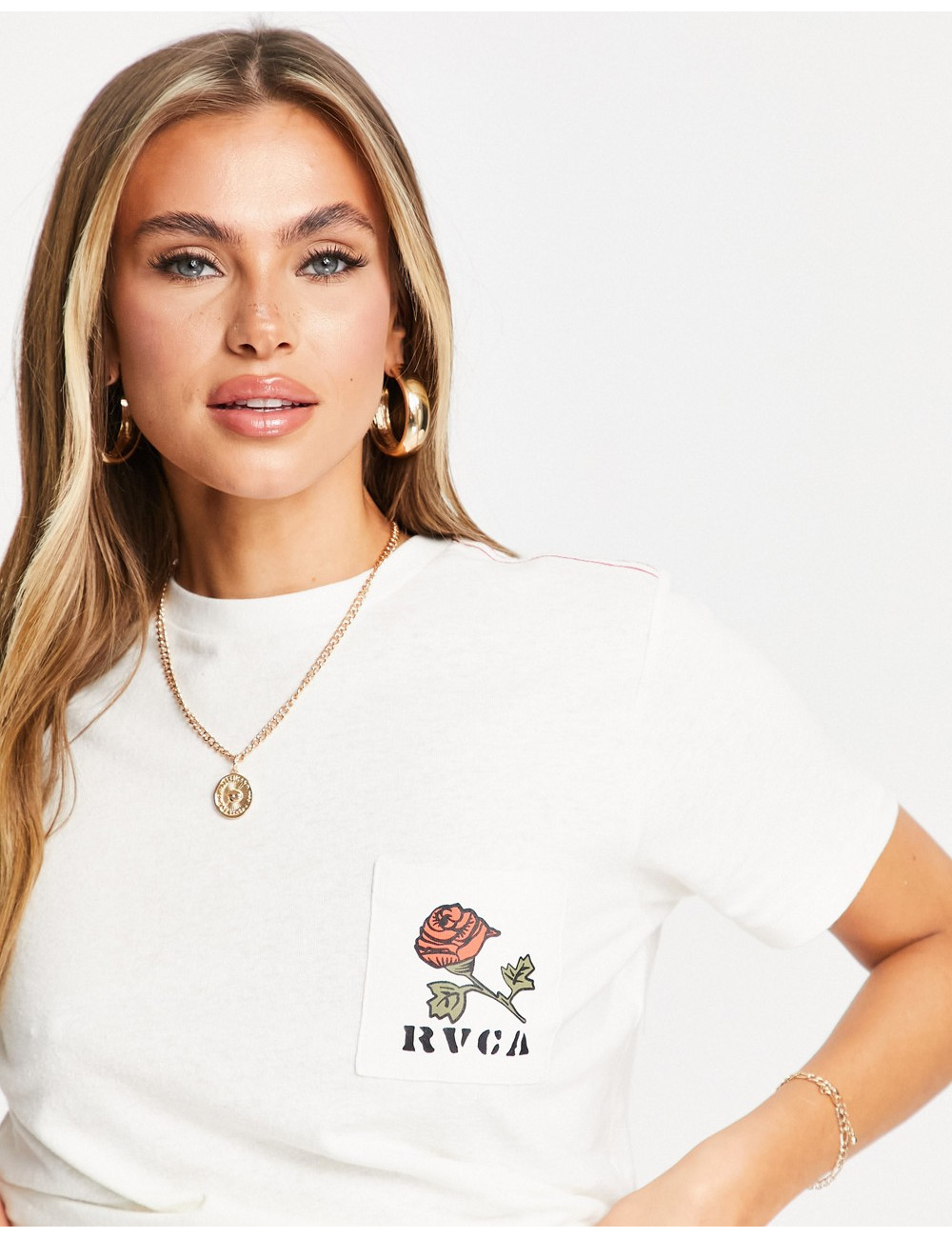 RVCA Forever SS t shirt in...