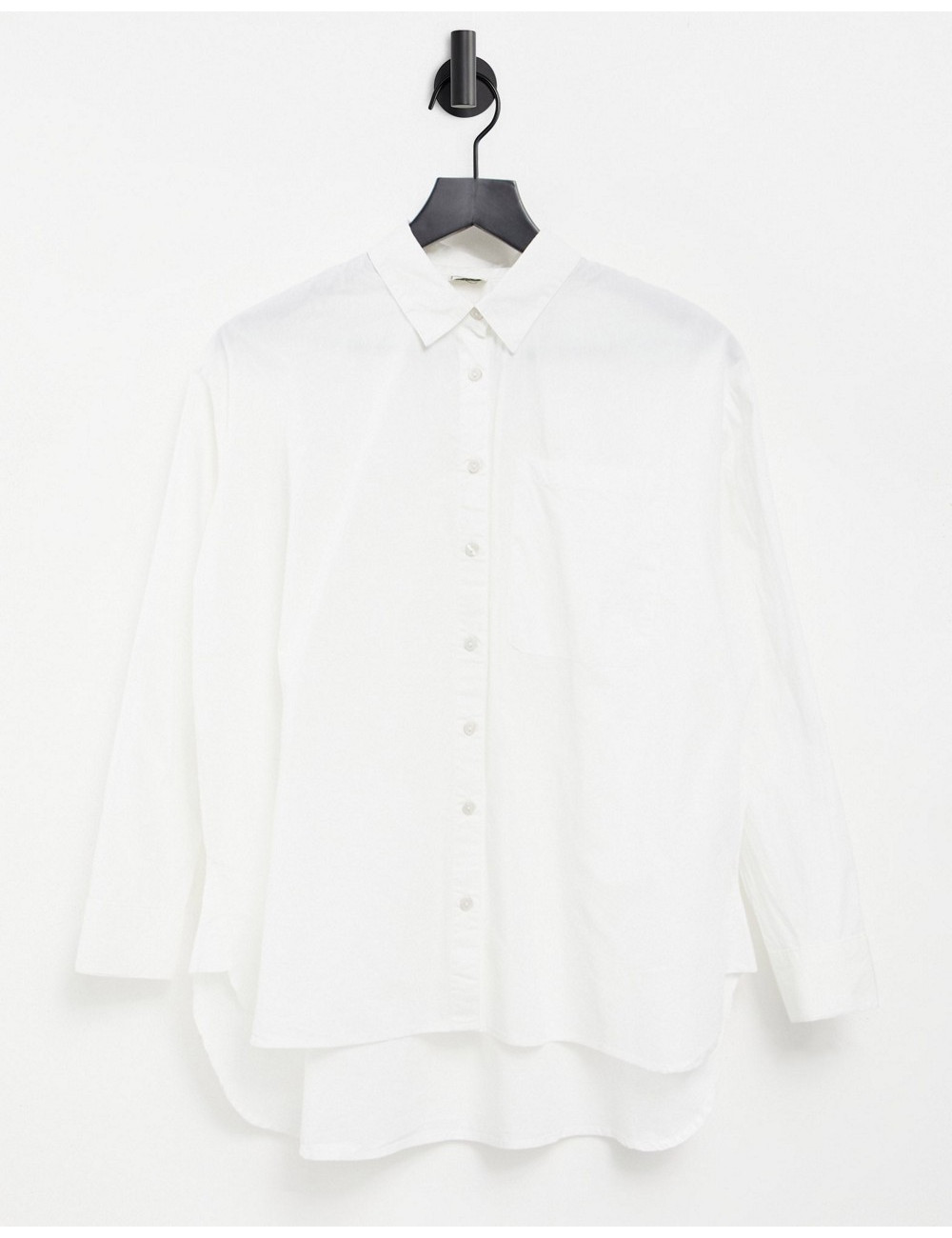 Pimkie poplin shirt in white