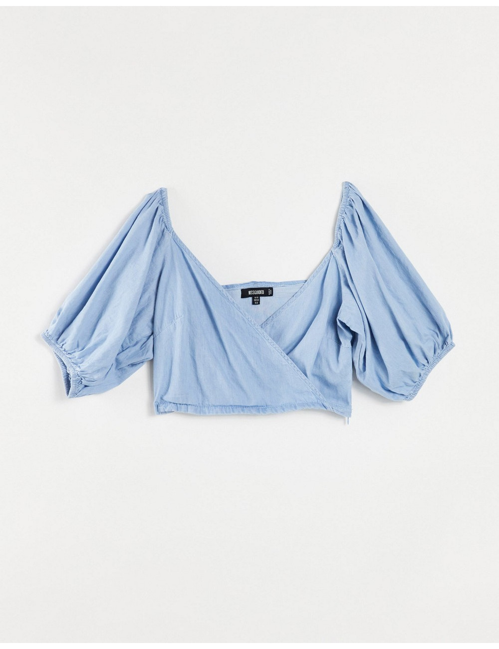 Missguided chambray top...
