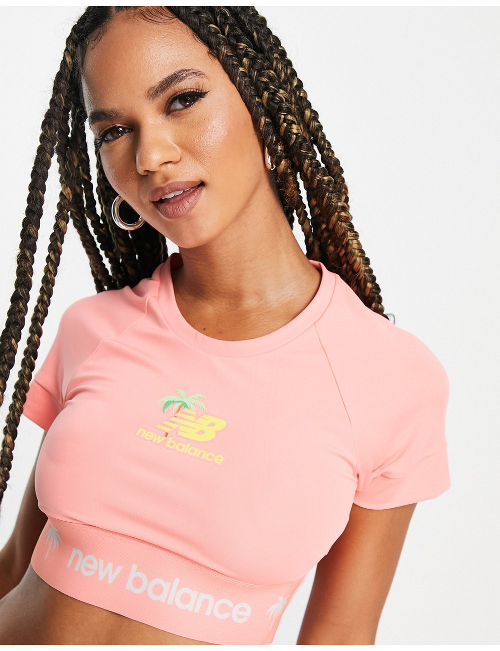 New Balance crop top with...
