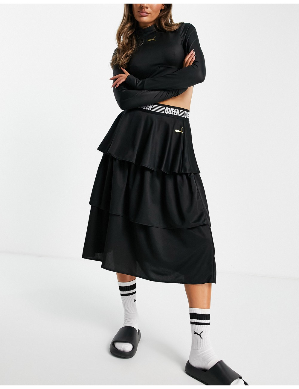 Puma Queen frill tiered...