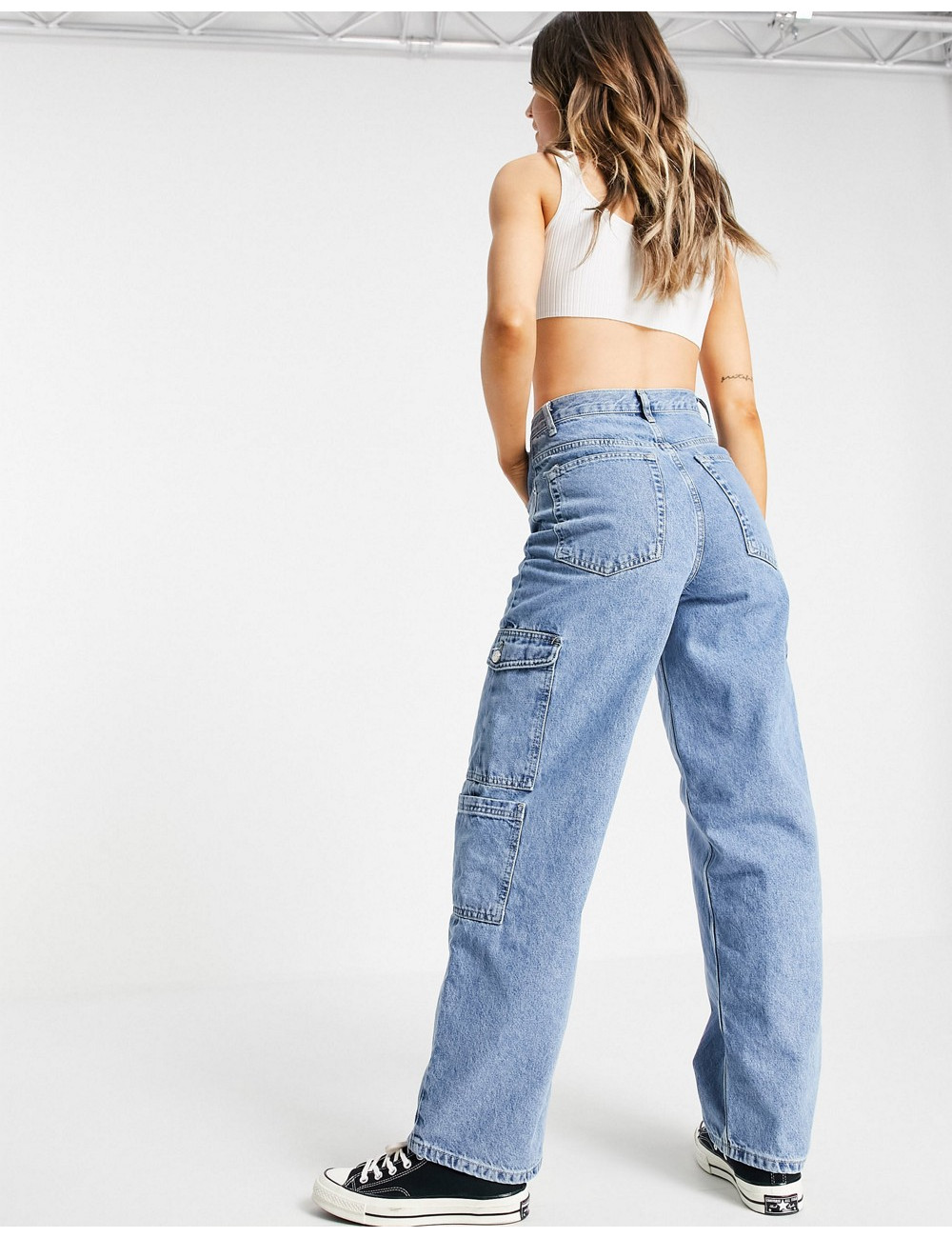 Topshop utility baggy jeans...