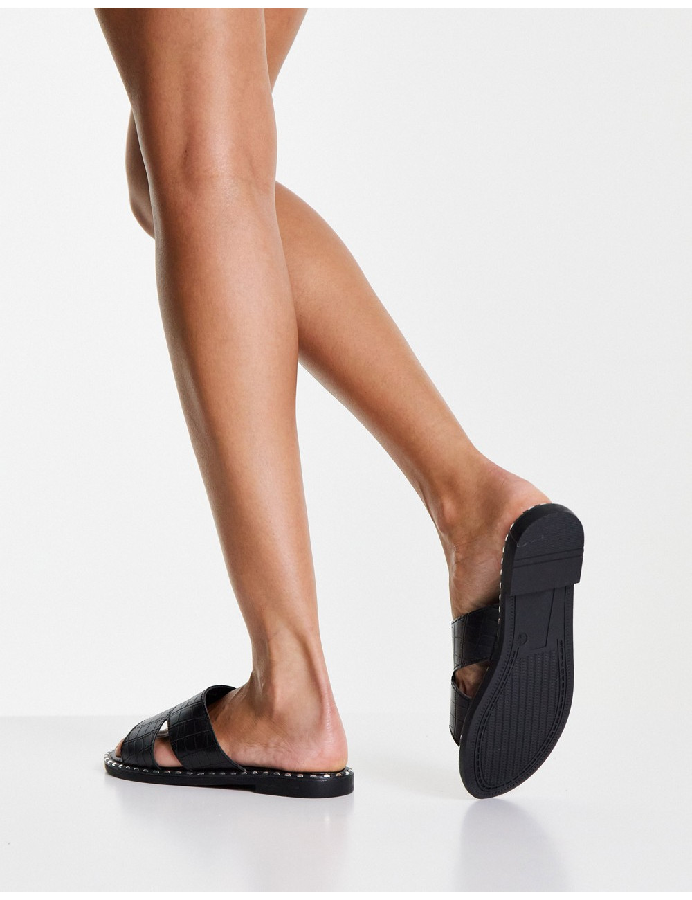 schuh Topaz slide sandals...