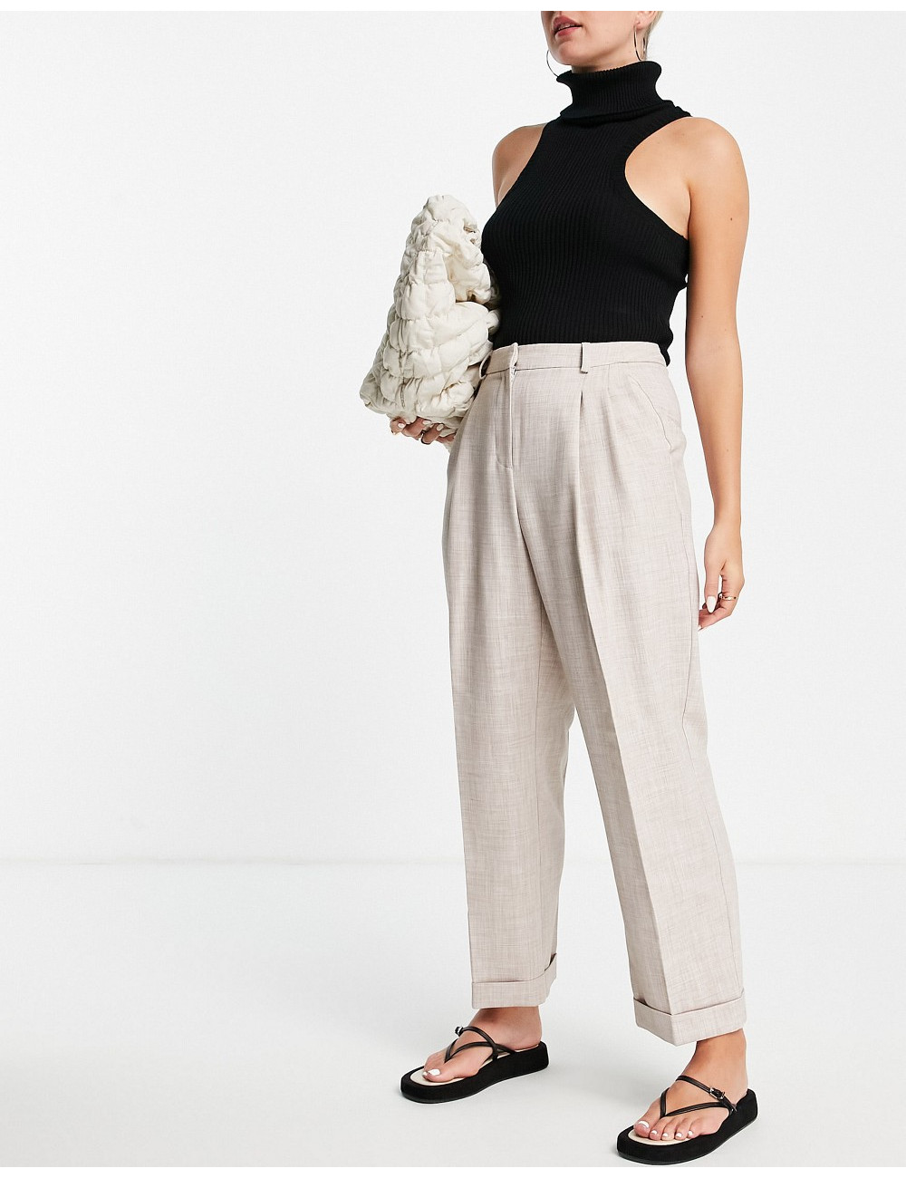 Topshop tailored jogger in...