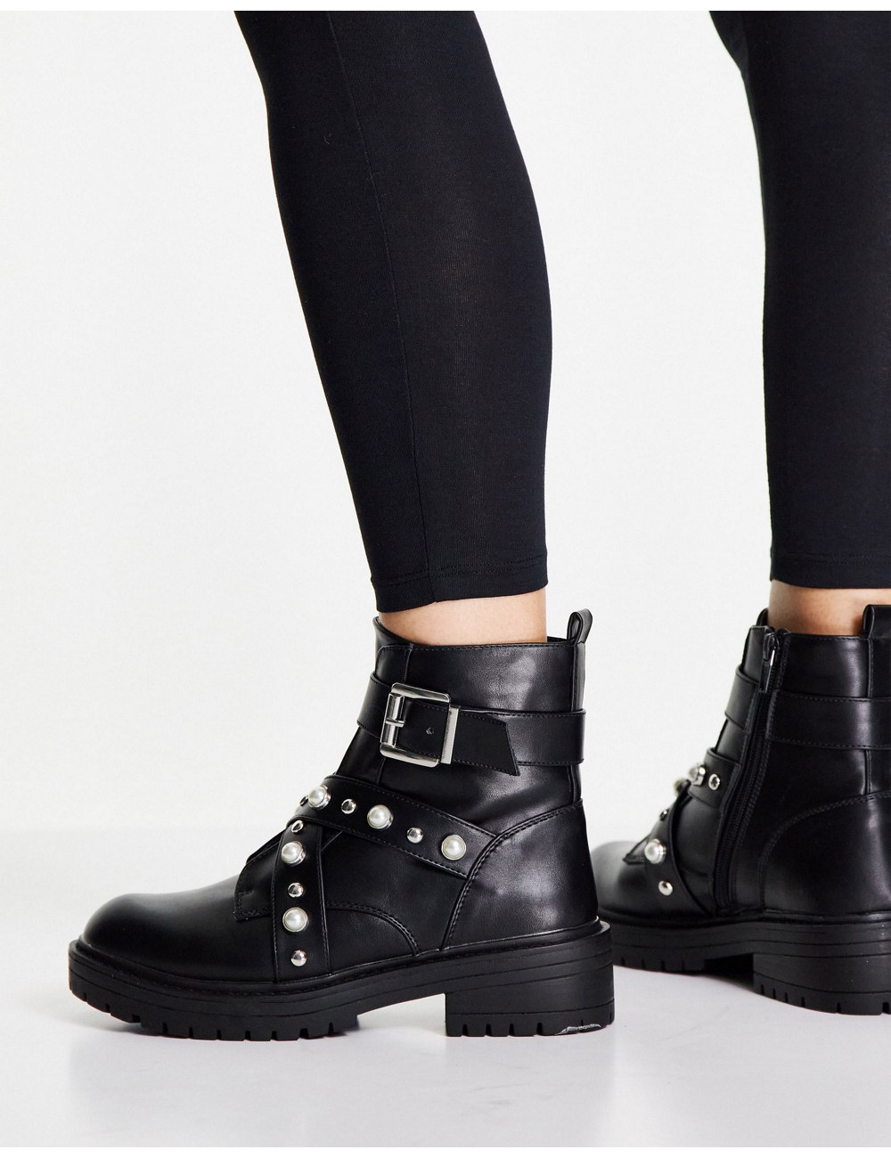 New Look pearl studded boot...