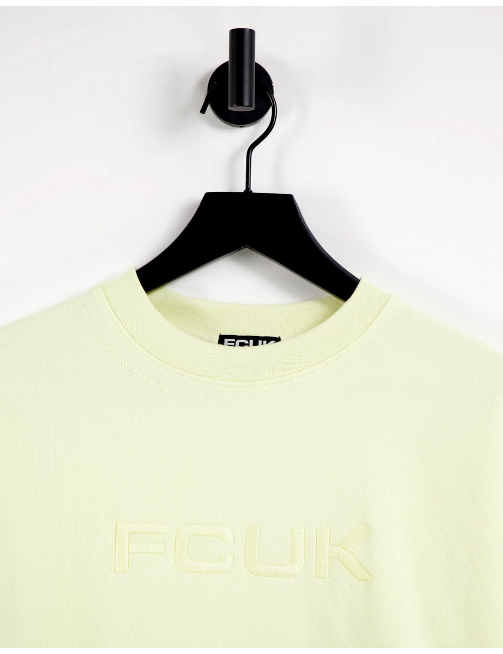 FCUK embroidered oversized...