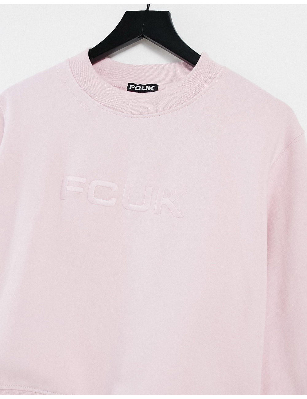 FCUK cropped sweatshirt...