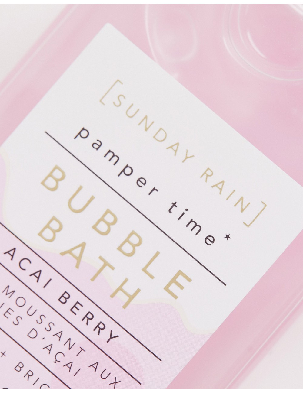 Sunday Rain Bubble Bath...