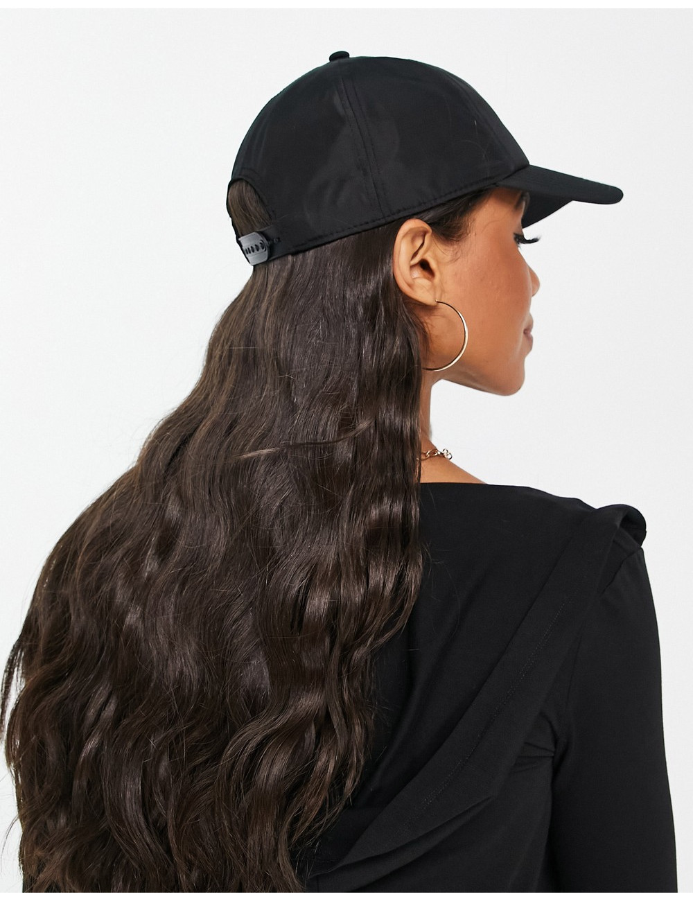ellesse cap with logo in black