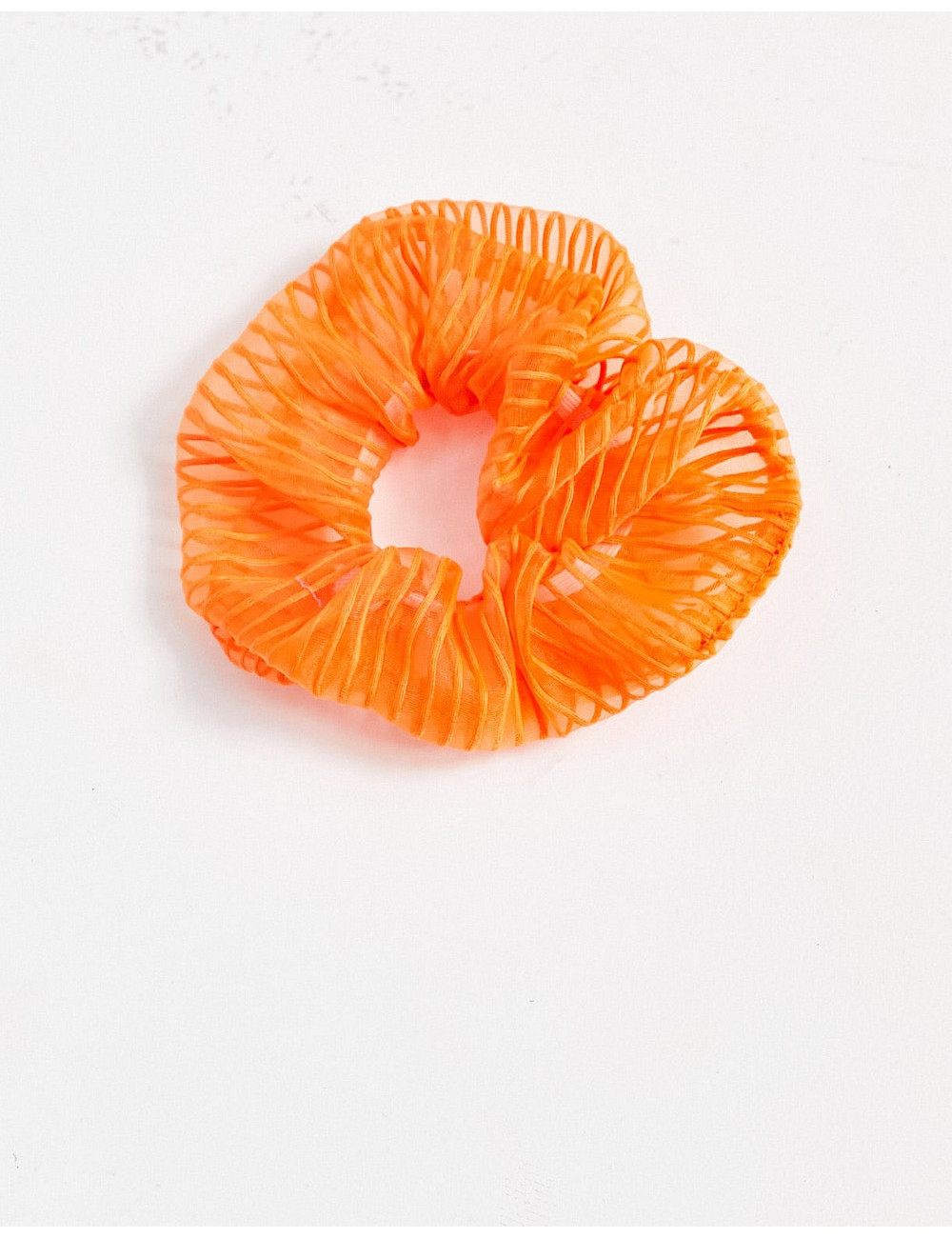 Topshop scrunchie in orange...