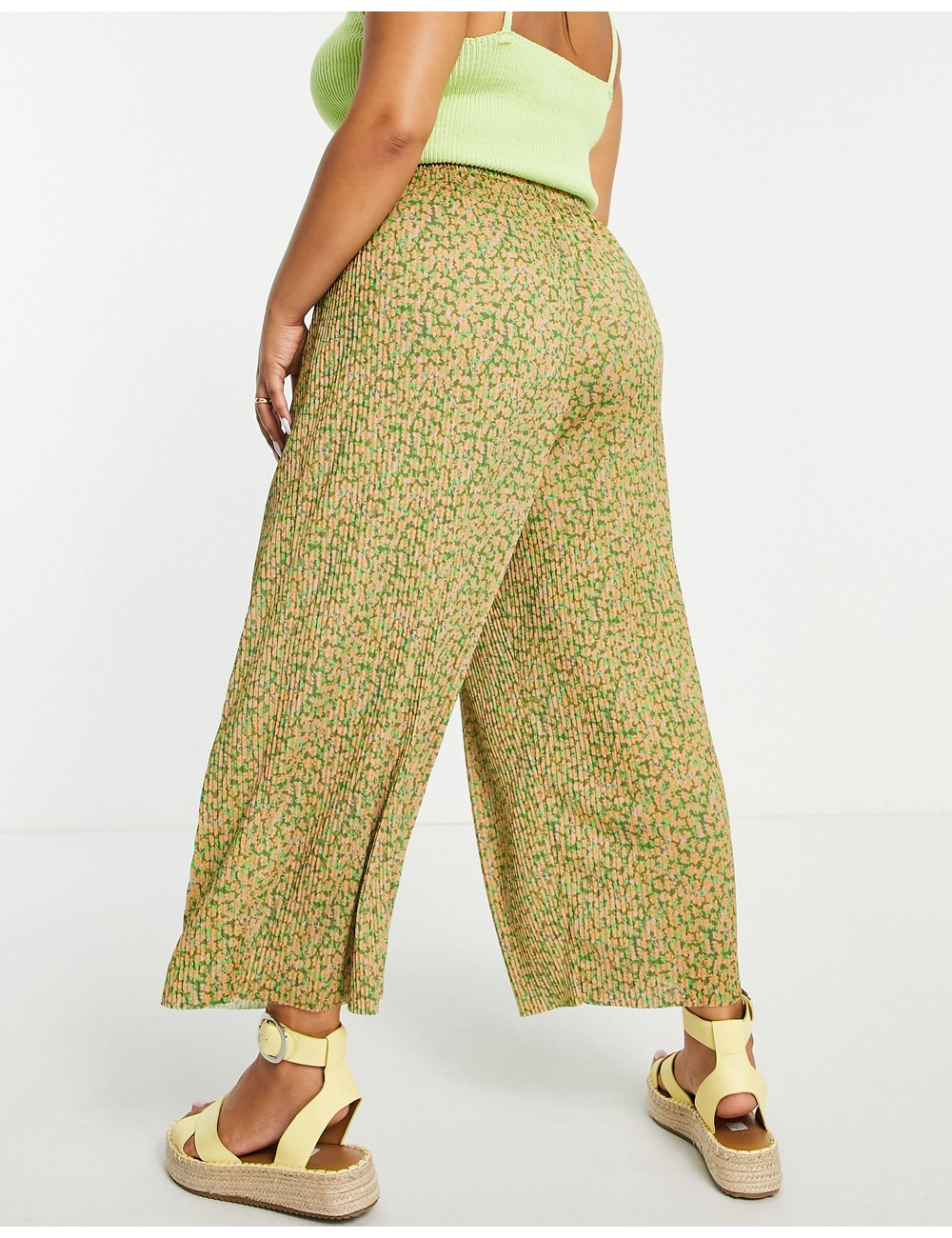 ASOS DESIGN Curve plisse...