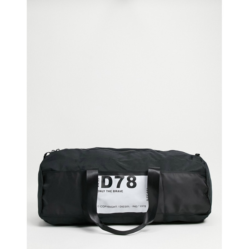 Diesel gym bag in black
