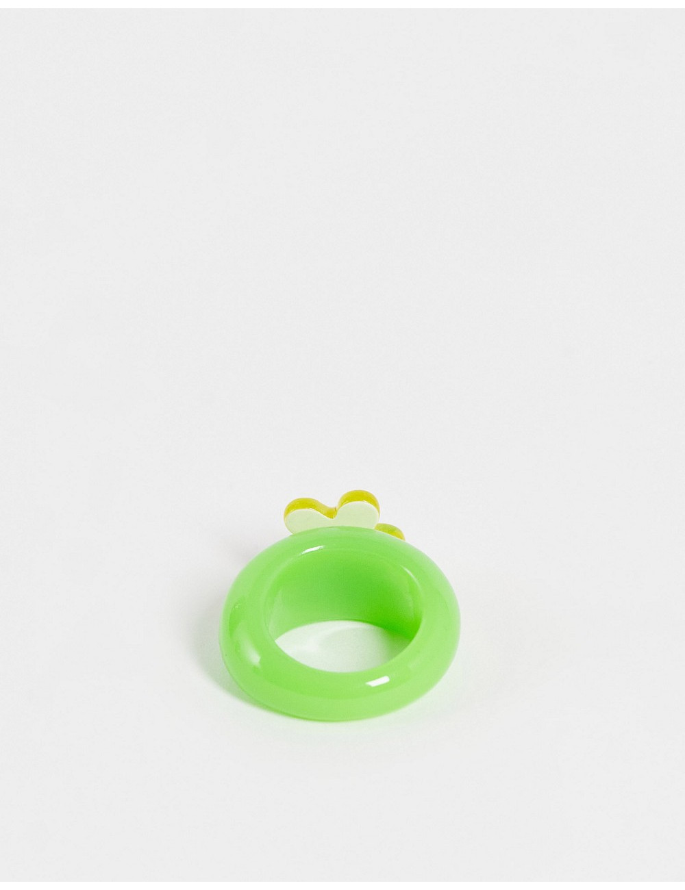 ASOS DESIGN plastic ring...