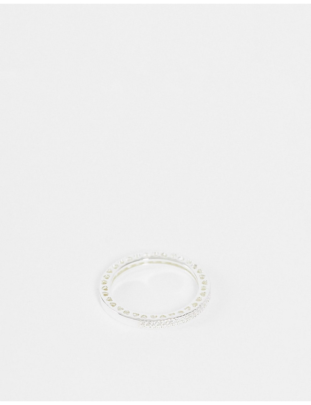 Topshop pave crystal ring...