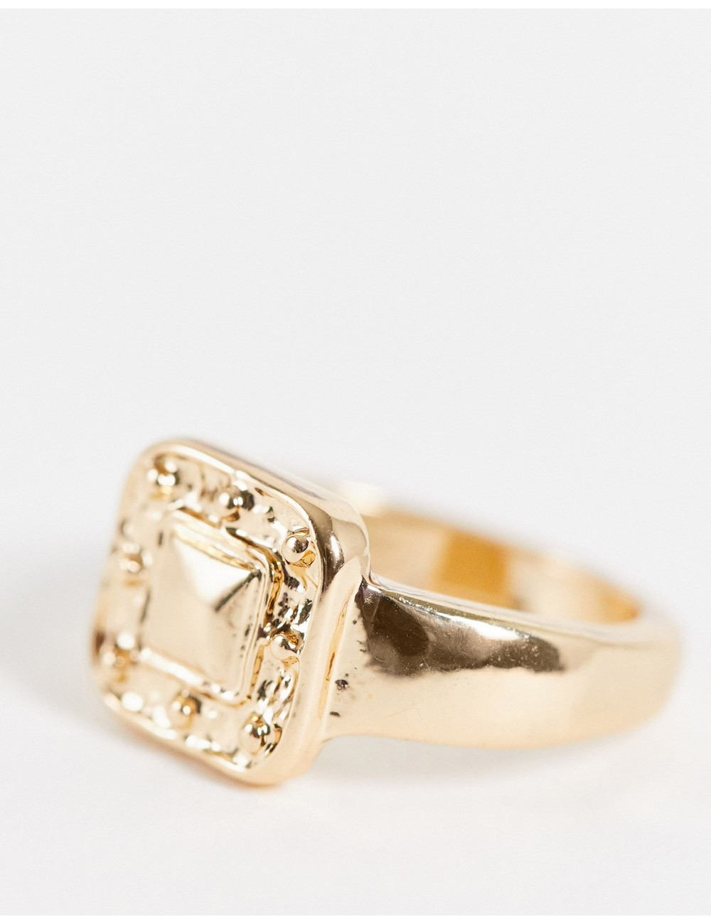 Topshop square pinky ring...