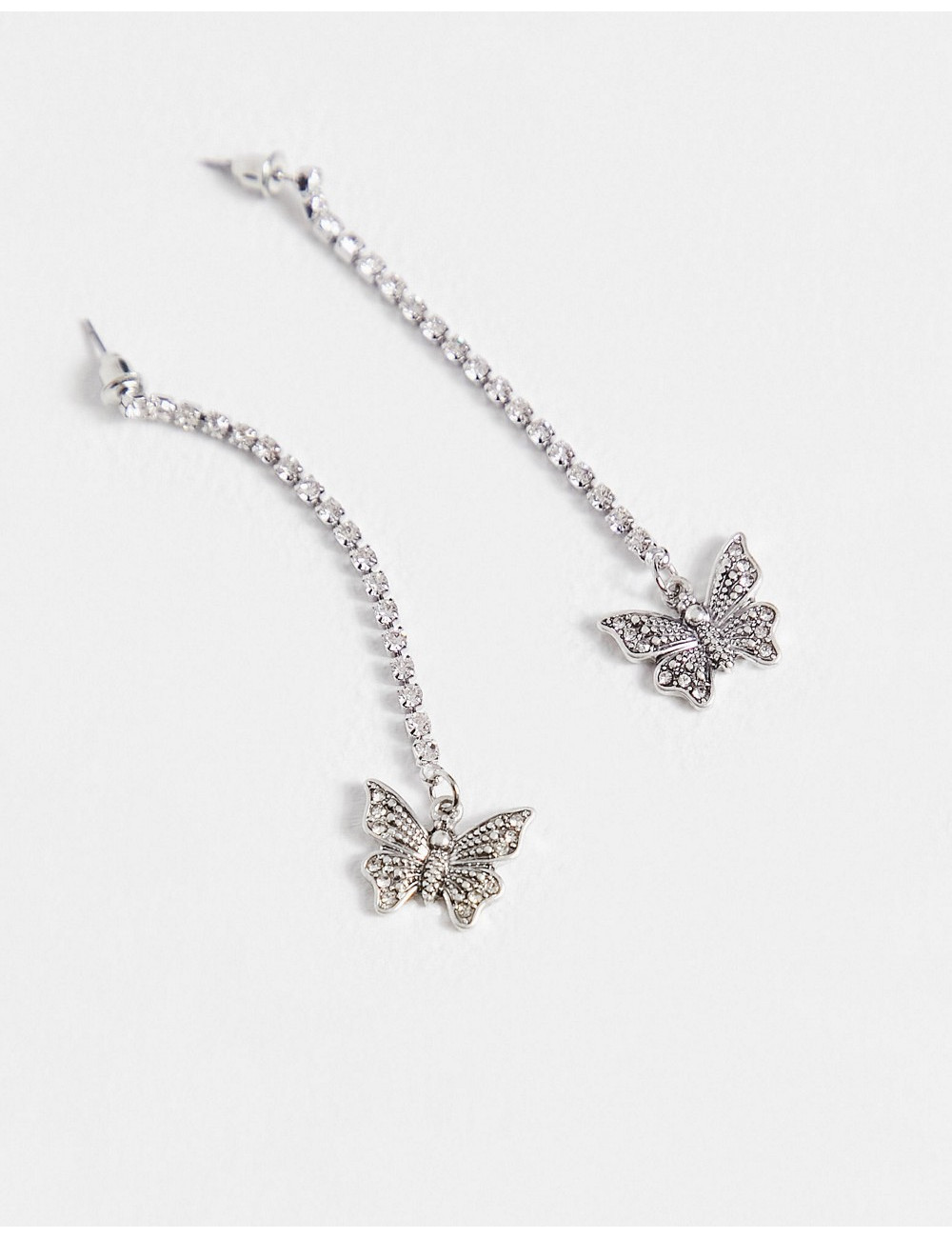 Topshop butterfly crystal...
