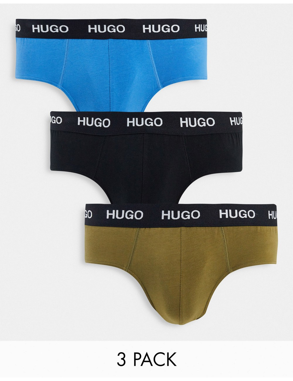 HUGO 3 pack briefs with all...