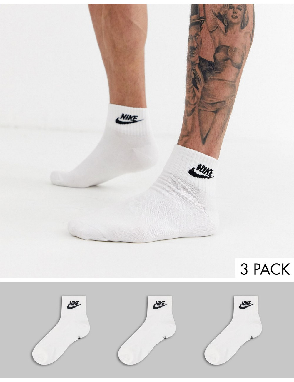 Nike Futura logo ankle sock...
