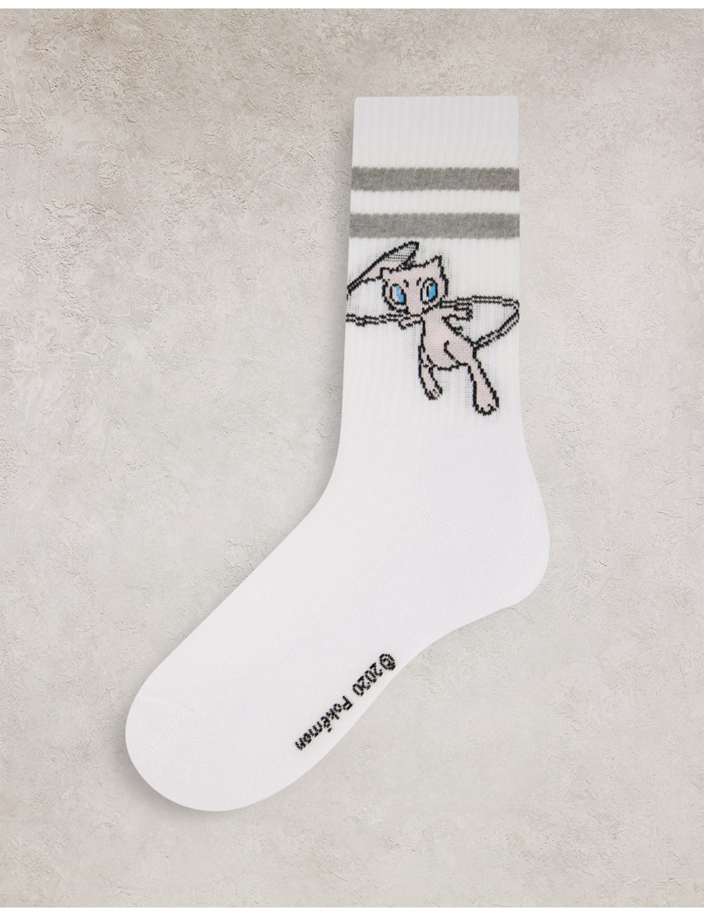 ASOS DESIGN sport sock with...