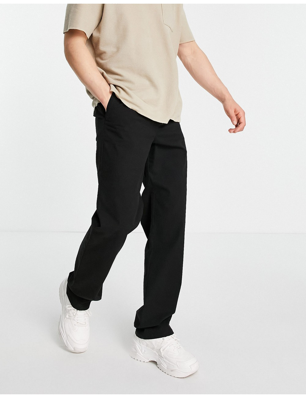 ASOS DESIGN relaxed chinos...