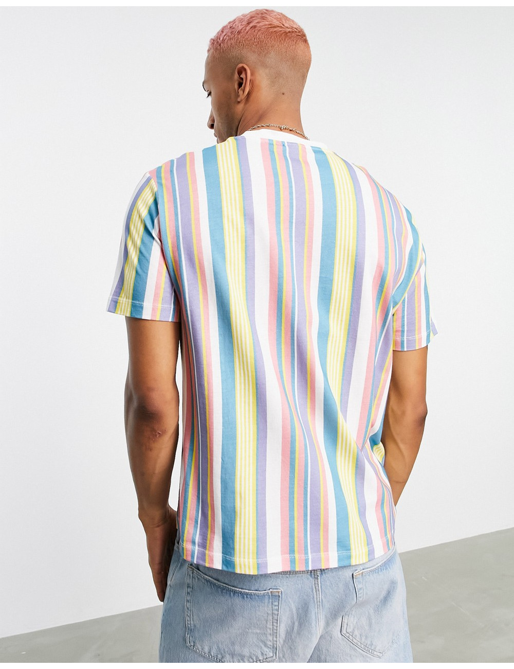 ASOS DESIGN stripe t-shirt...
