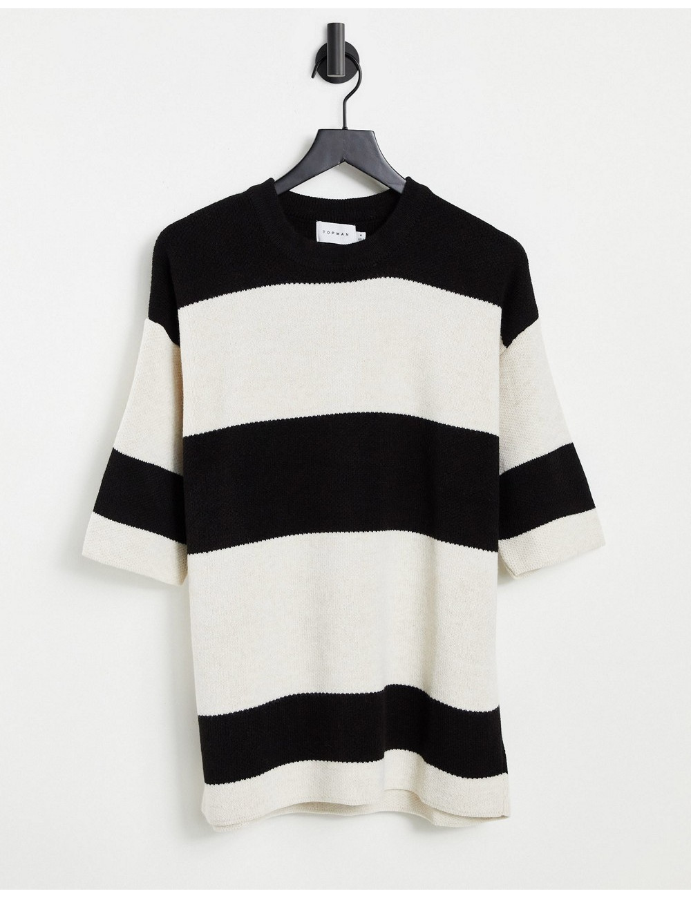 Topman striped knitted...