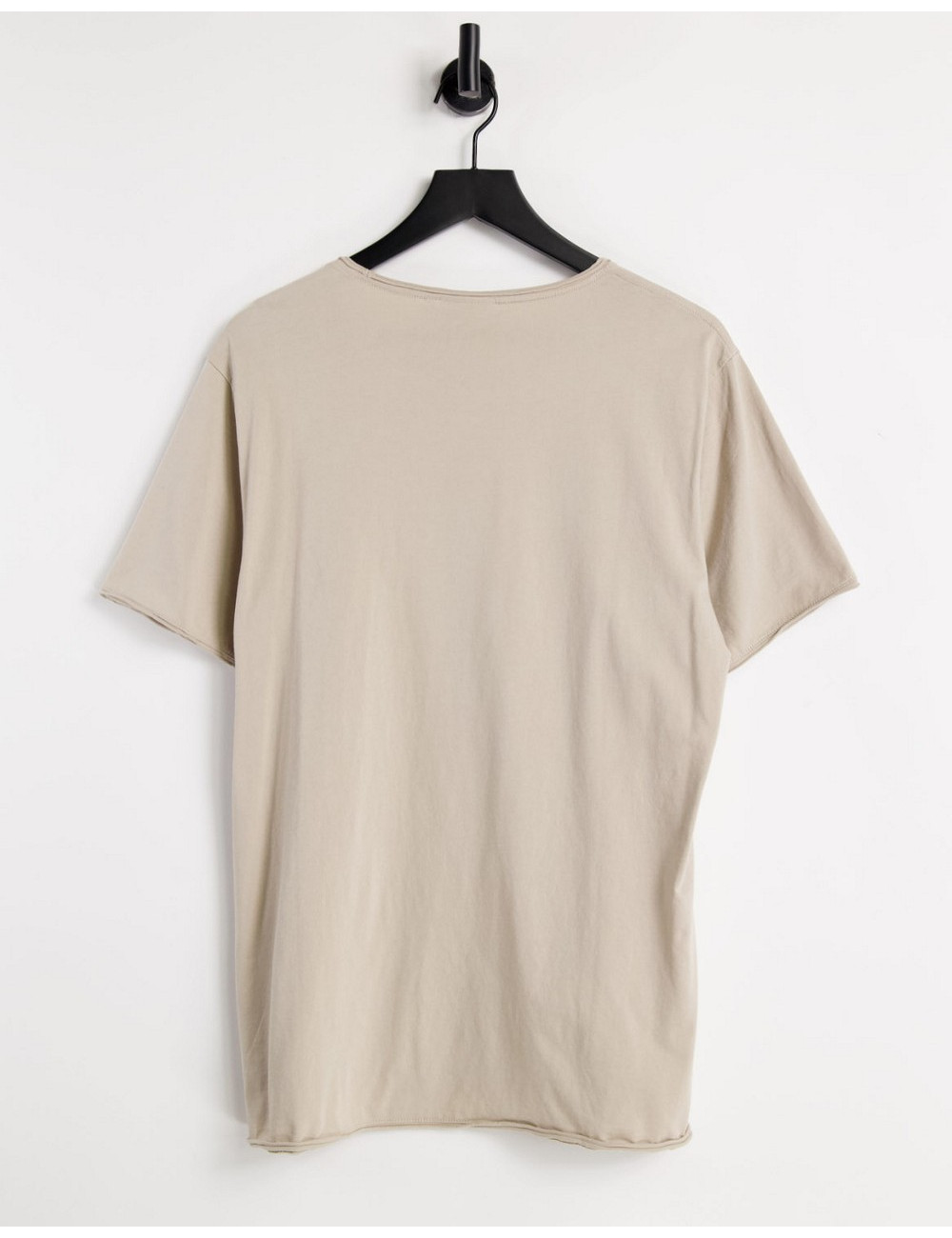 Weekday dark t-shirt in beige