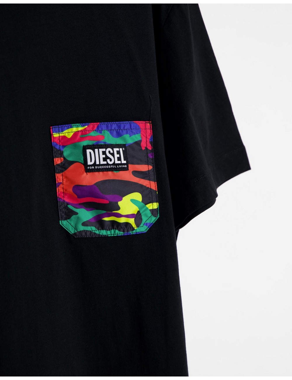 Diesel xPride t-shirt in black