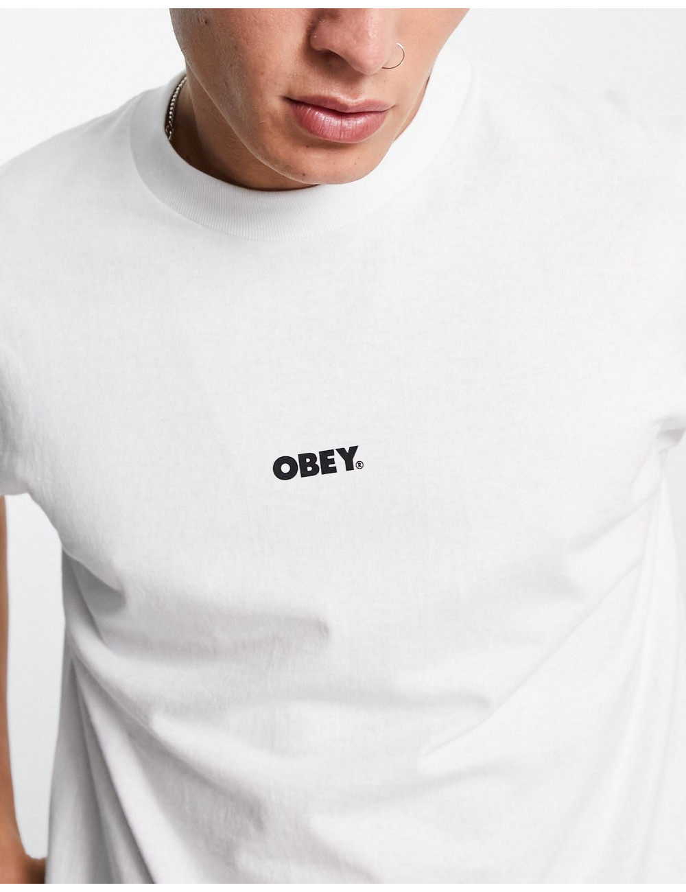Obey bold mini logo t-shirt...