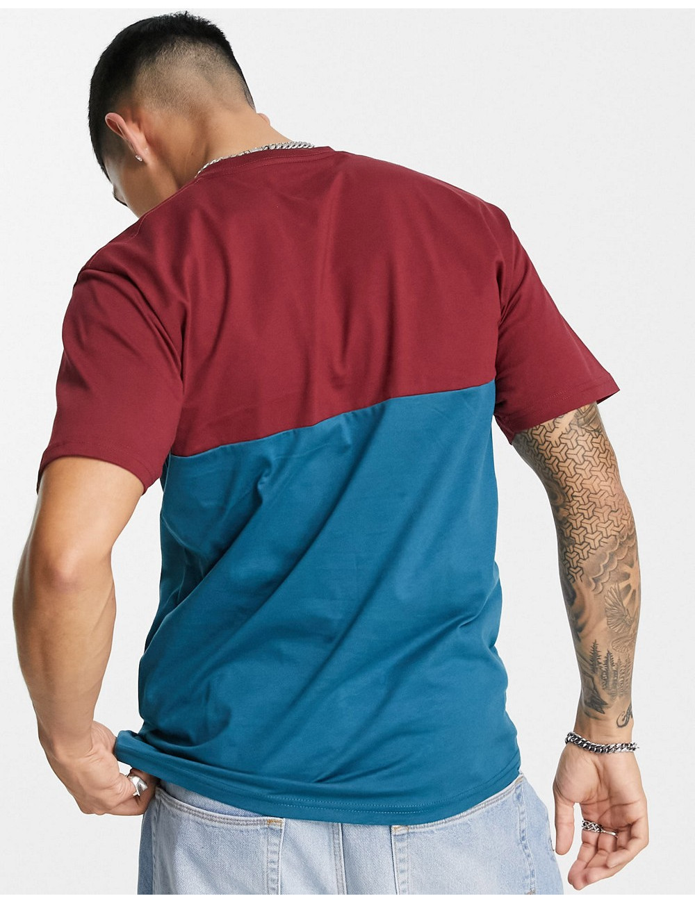 Vans Colourblock t-shirt in...