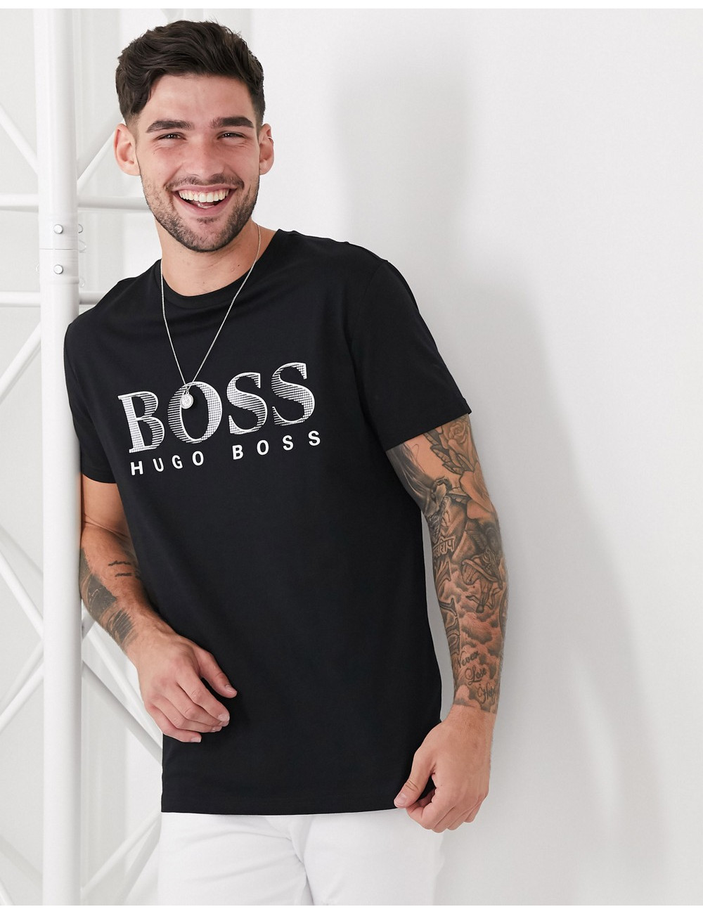 BOSS Beachwear logo t-shirt...
