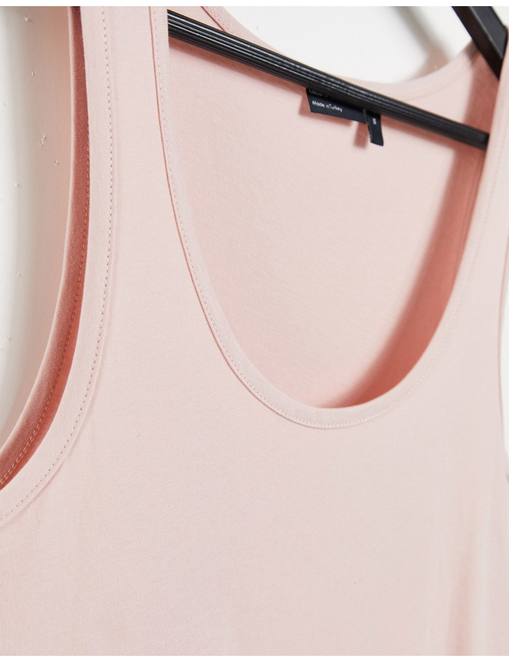 ASOS DESIGN vest in light pink