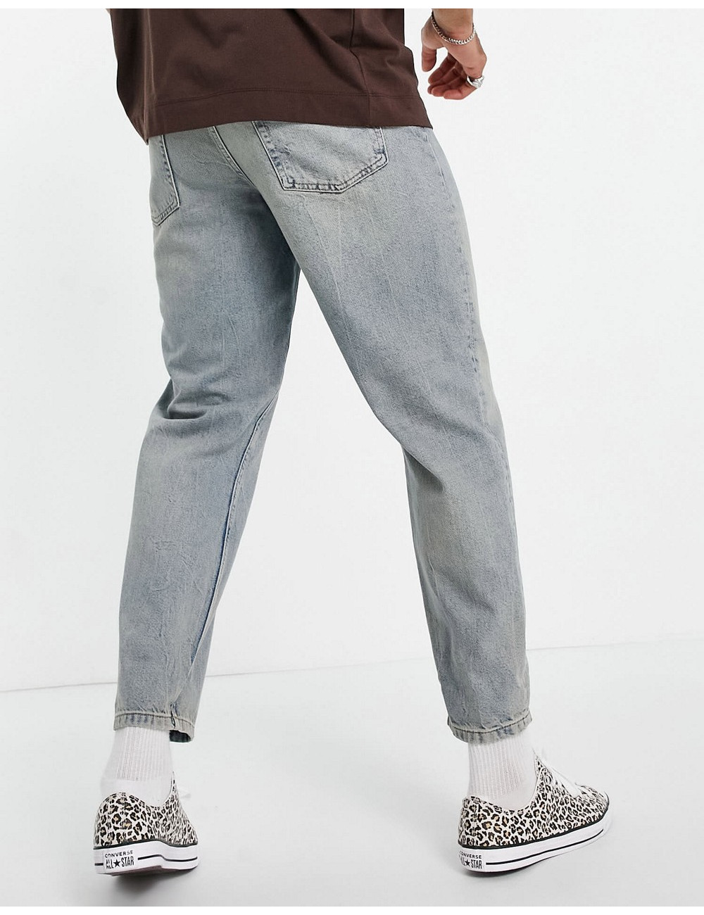 Topman relaxed jeans in...