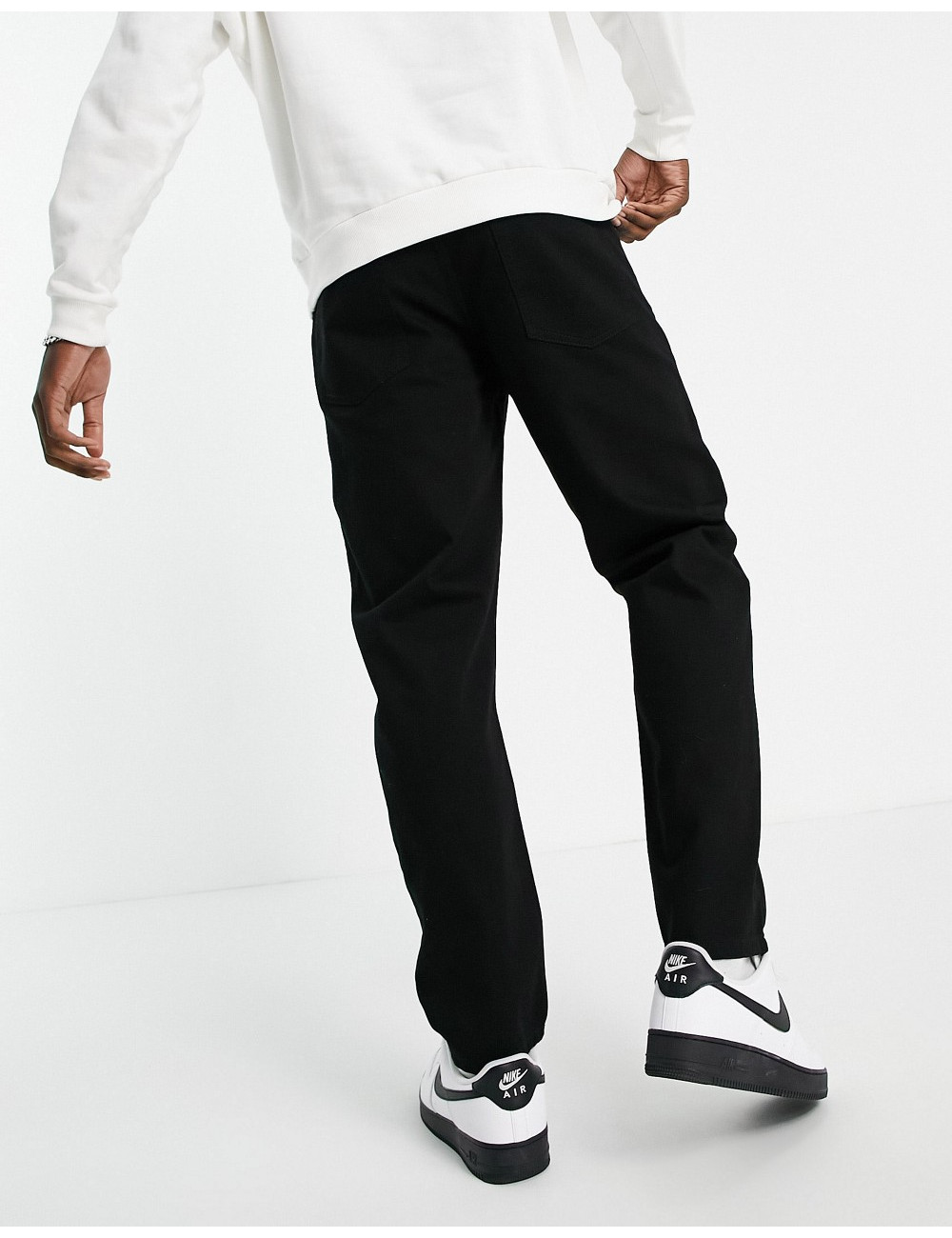 Topman relaxed jeans in...