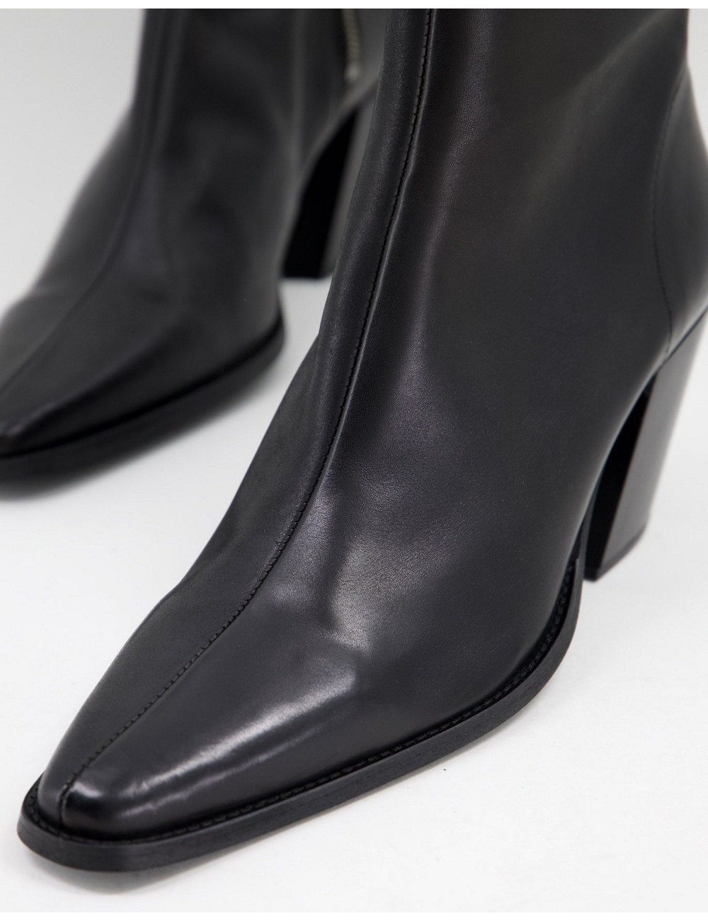 ASOS DESIGN heeled black...
