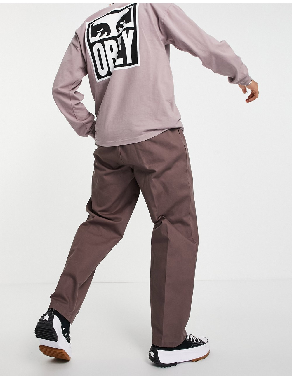 Obey easy twill tapered...