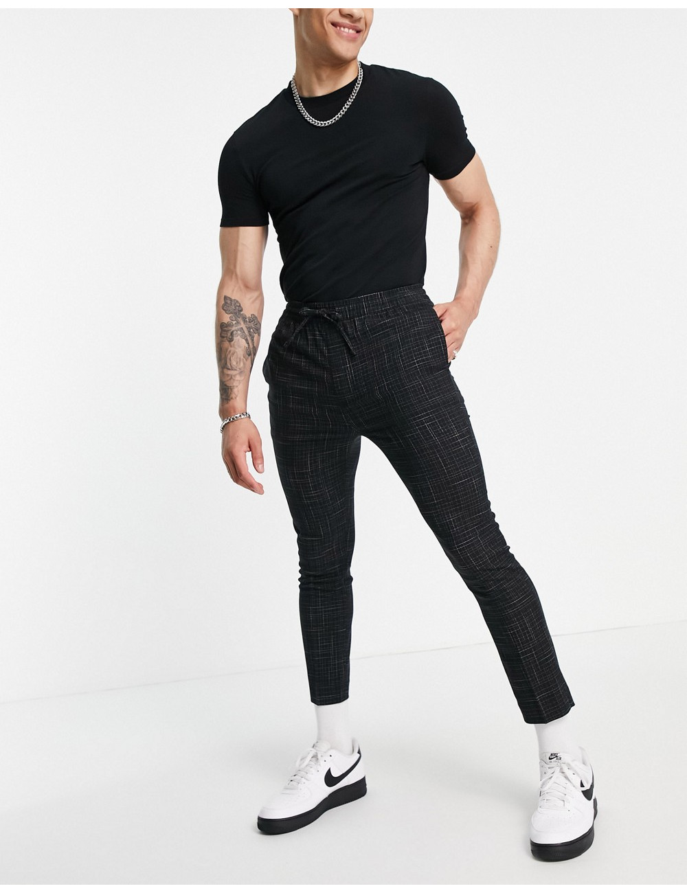 ASOS DESIGN tapered smart...