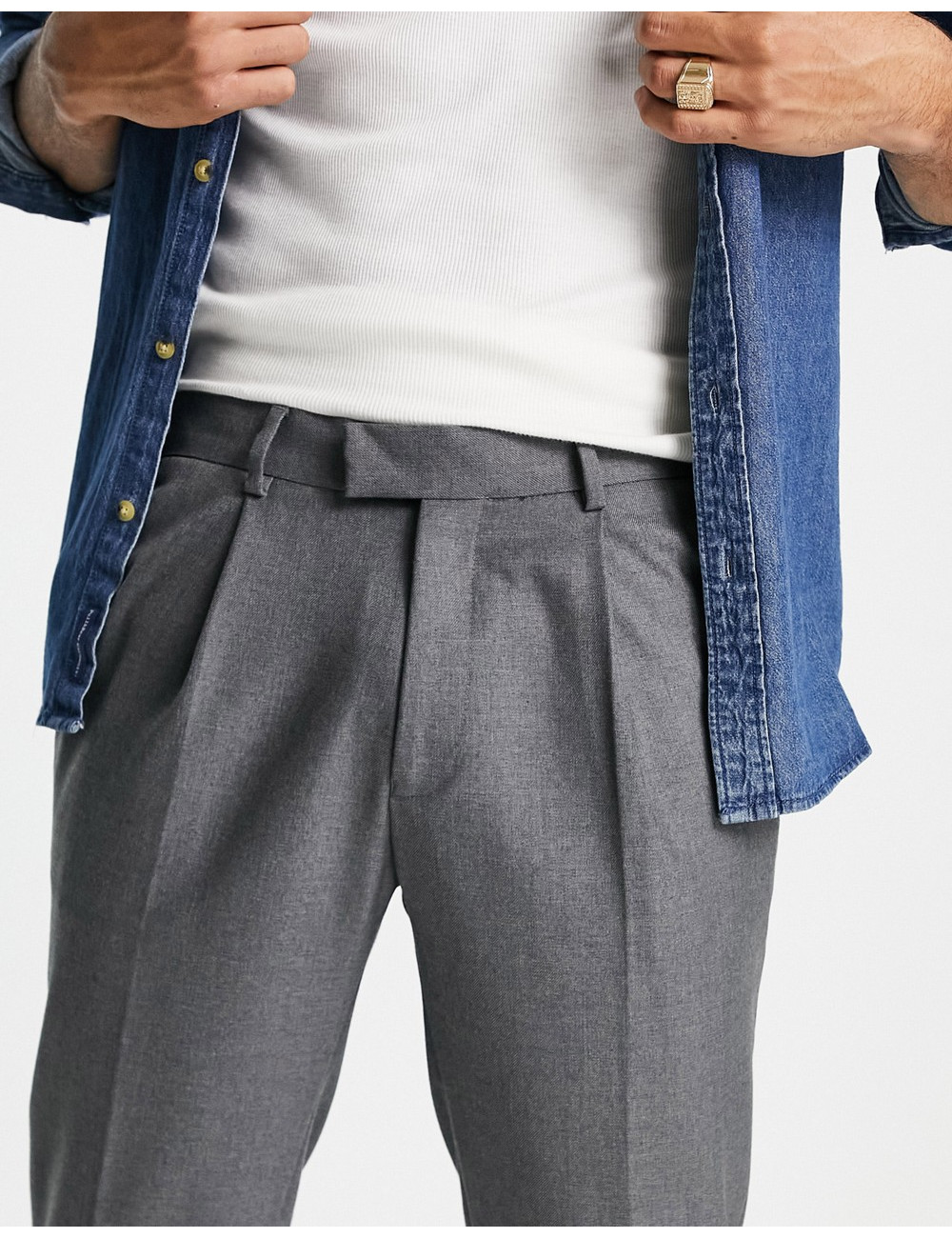 Topman tapered trousers...