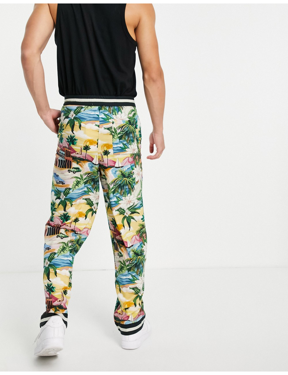 Bershka printed trousers...