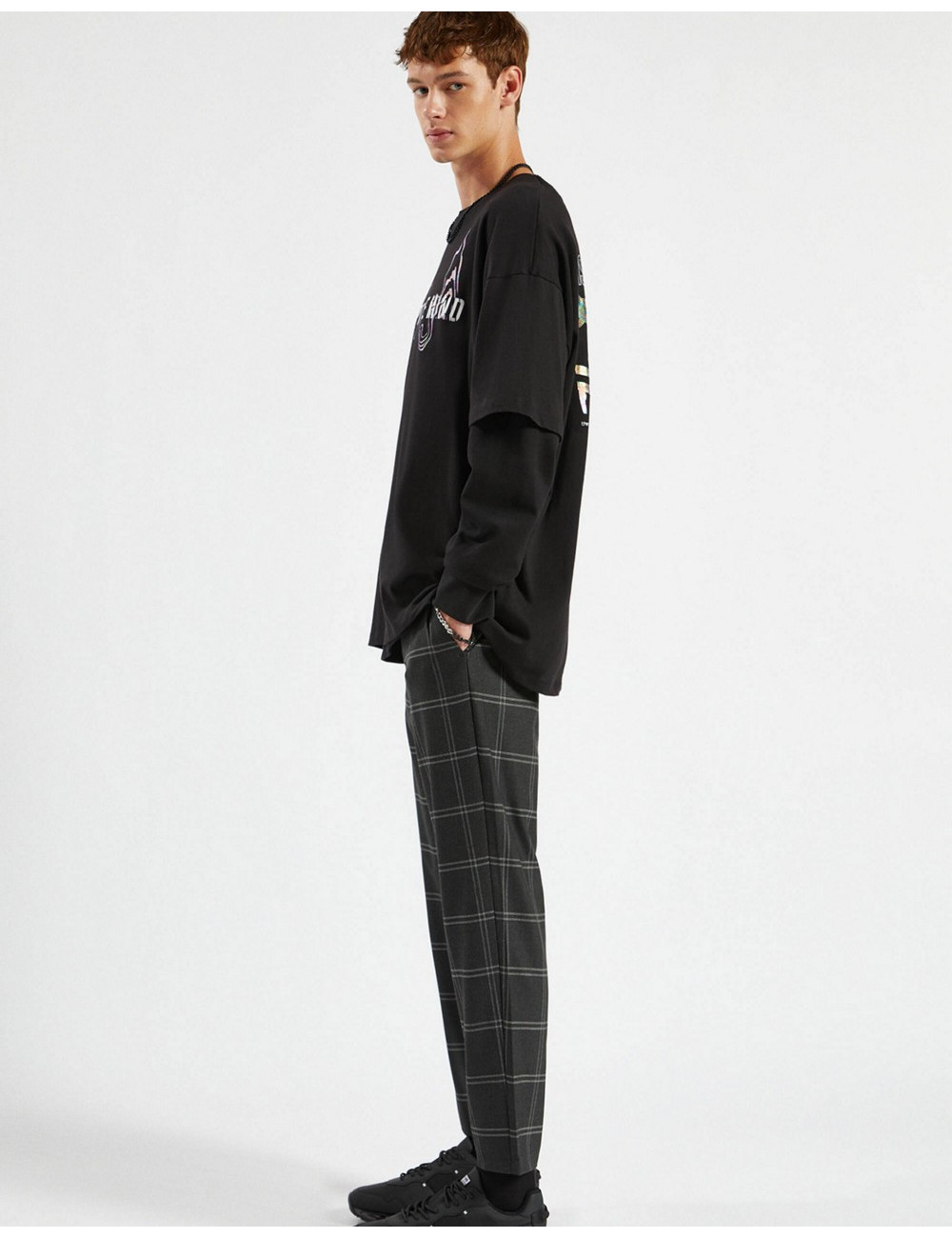 Pull&Bear checked trousers...