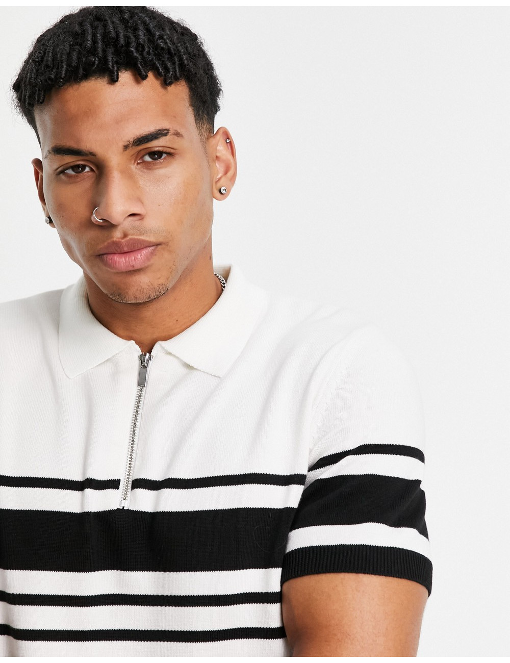 Topman knitted horizontal...