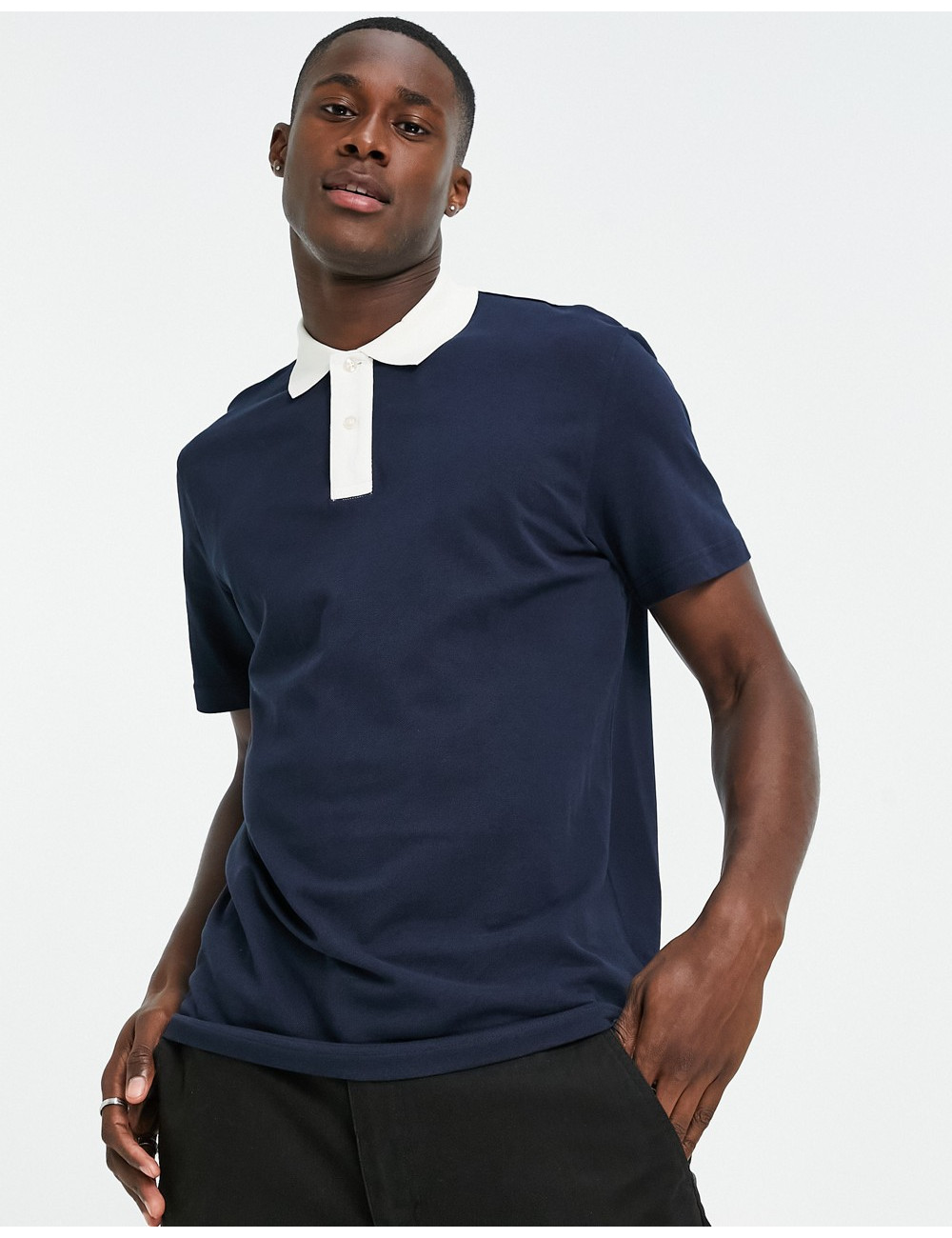 Selected Homme polo with...