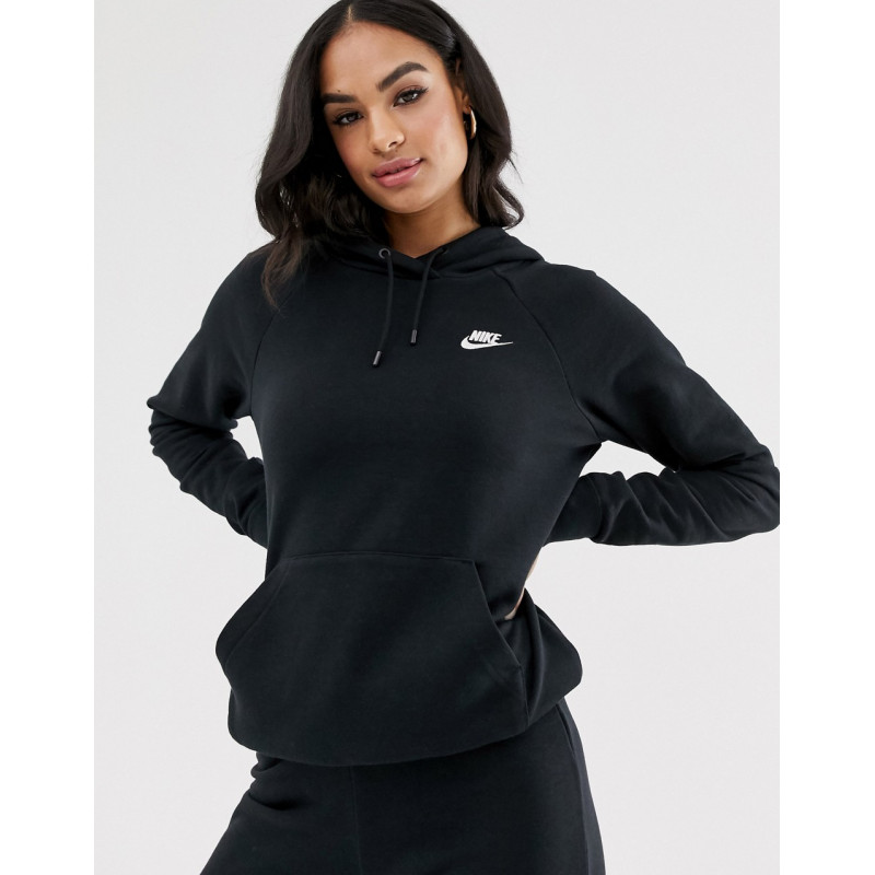 Nike black essentials hoodie