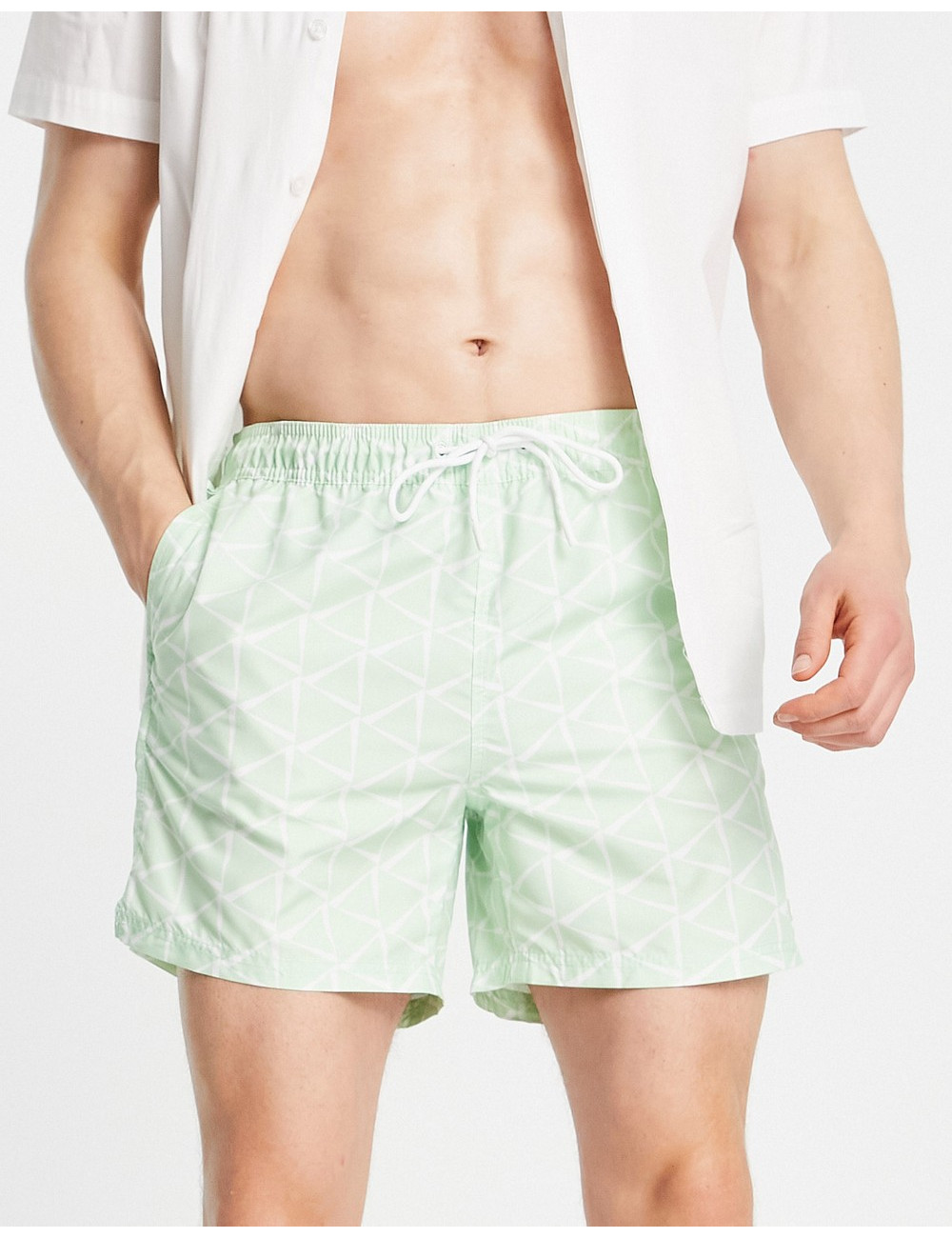 Tom Tailor swim shorts with...