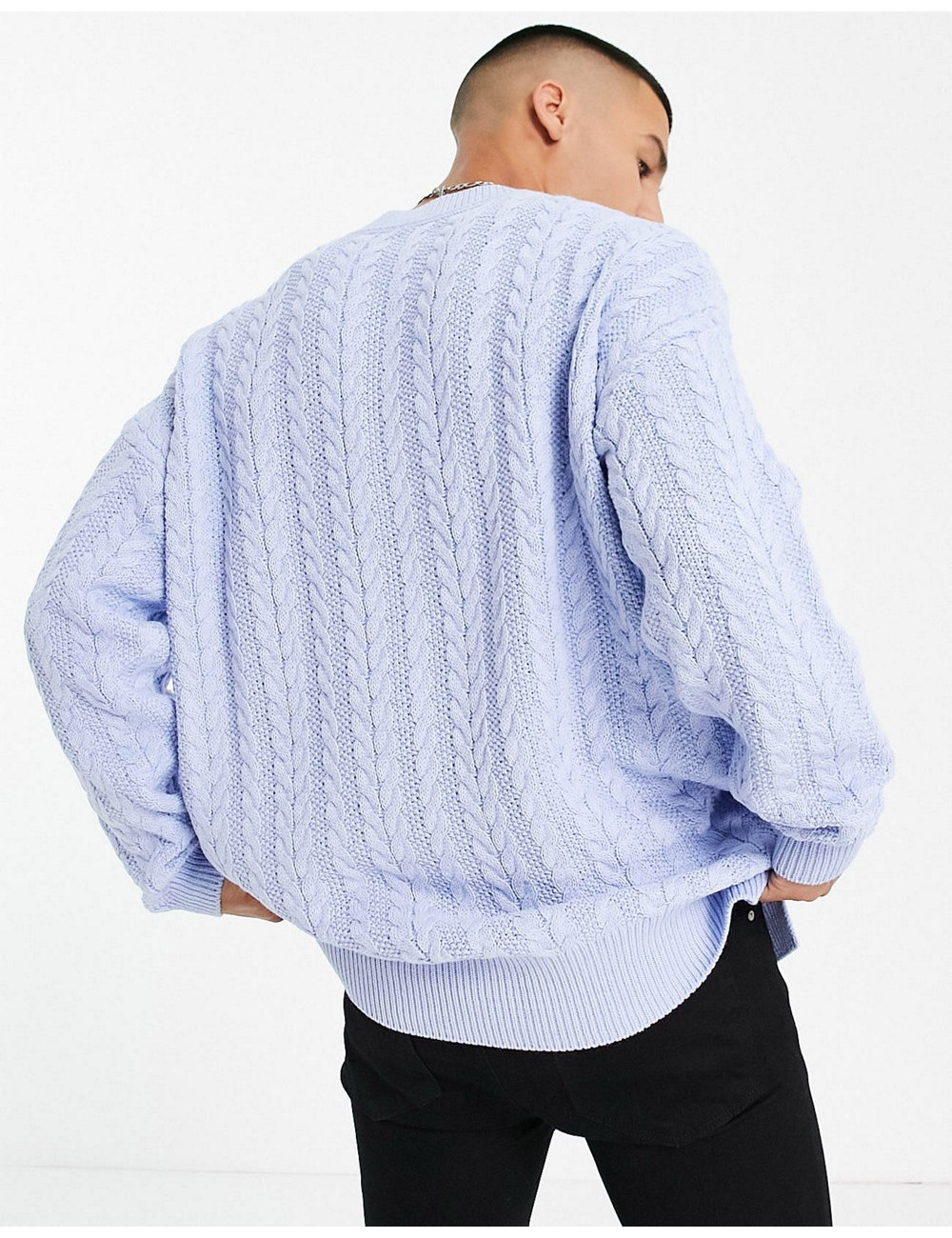 ASOS DESIGN chunky knit...