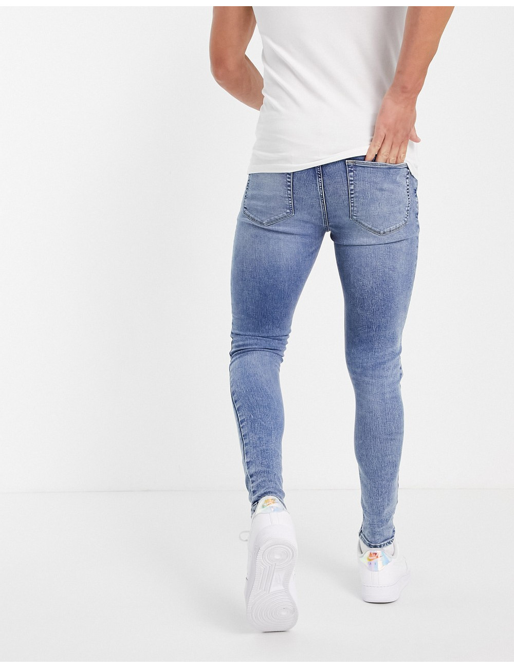 ASOS DESIGN spray on jeans...